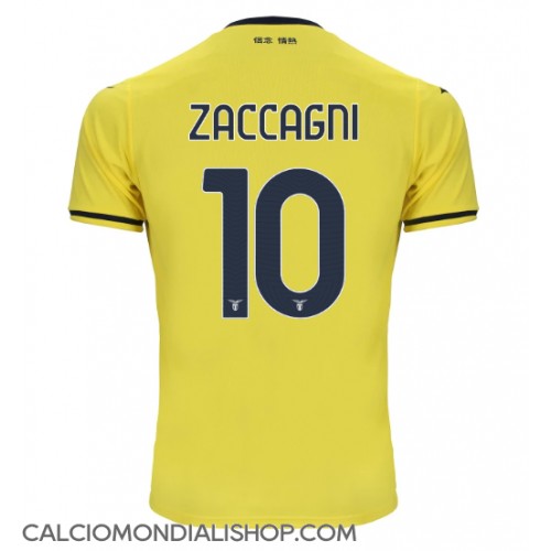 Maglie da calcio Lazio Mattia Zaccagni #10 Seconda Maglia 2024-25 Manica Corta